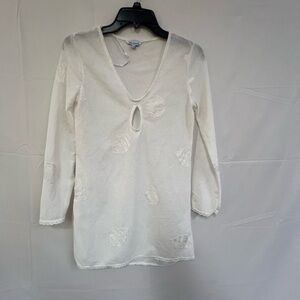 Like new blue island women’s cover up size: XS